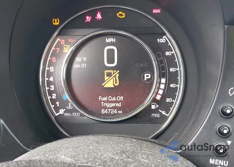 2016 Fiat 500 Abarth from USA, damaged, VIN 3C3CFFFH3GT126060